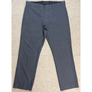 Theory Men's Wool‎ Blend Dark Gray Slash Pockets Dress Pants Size 34